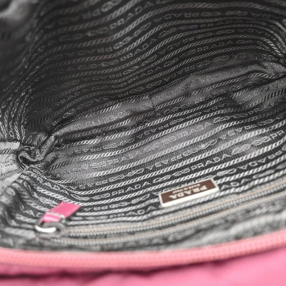 Vintage Prada Red Nylon Tessuto Buckle Messenger Bag - Picture 4 of 4